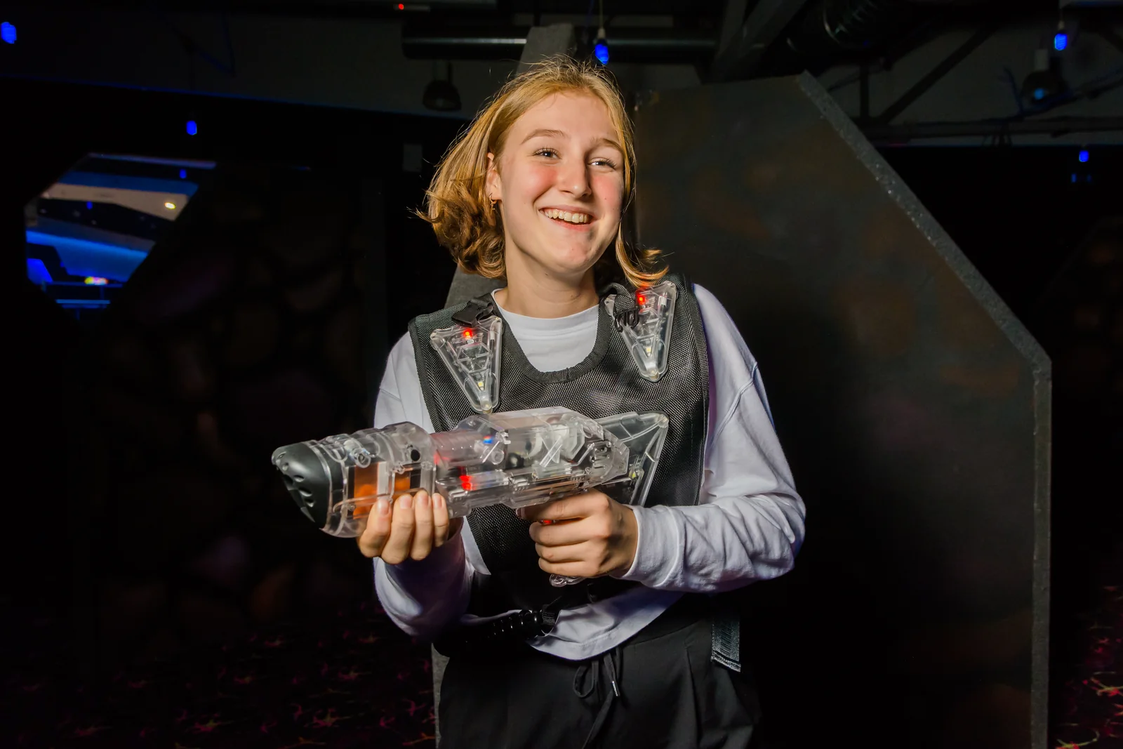 Живые эмоции после игрового раунда в LaserLand